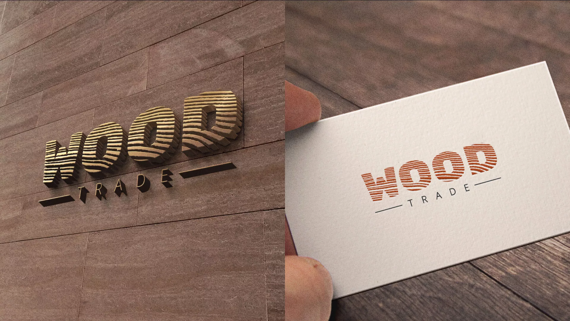 Разработка логотипа для компании «Wood Trade» в Бугульме