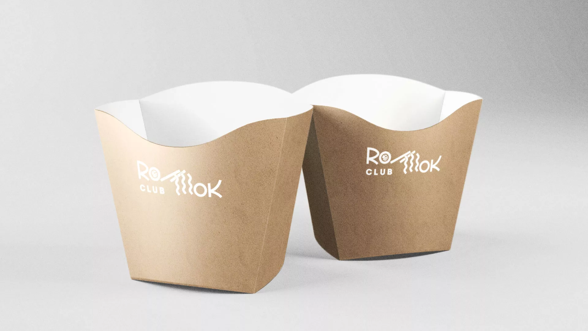 Создание логотипа суши-бара «Roll Wok Club» в Бугульме